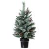 Frosted Windham Spruce Mini Tree 3ft