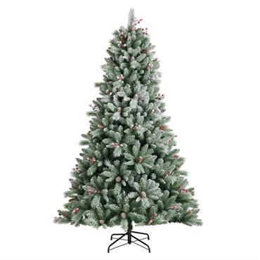 Everlands Frosted Windham Spruce Tree 7ft