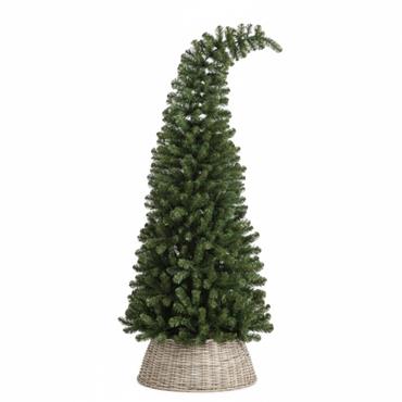 Festive Green PVC Bendy Christmas Tree 1.8m