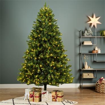 Everlands Freiburg Pine Pre-Lit Tree 7ft