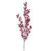 Glitter Berries Burgundy Pick 80cm