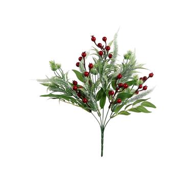 Christmas Holly Pick Red