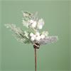 Christmas Sage White Pick