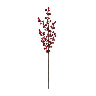 Festive Red Berry Stem Large