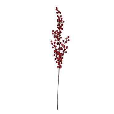 Festive Red Berry Stem Large