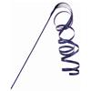 Glitter Dark Blue Curly Branch 88cm
