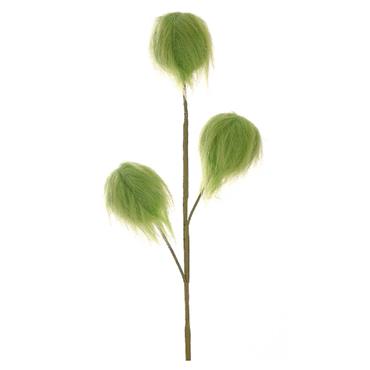 Grinch Theme Green Fluf Stem 66cm