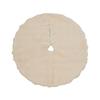 Snowy White Polyester Tree Skirt 90cm