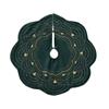 Emerald Green Tradtional Velvet Tree Skirt 10