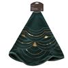 Emerald Green Tradtional Velvet Tree Skirt 10
