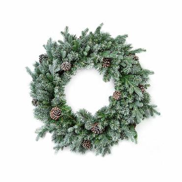Dorchester Frosted Pine Wreath 60cm