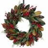 Bosk Magnolia Berry Wreath 66cm