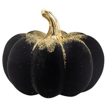 Autumn Pumpkin Black/Gold 13.5 X 16.5Cm