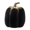 Autumn Pumpkin Black/Gold 15.5 X 13Cm