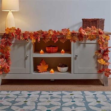 Autumn Leaves Garland 220cm