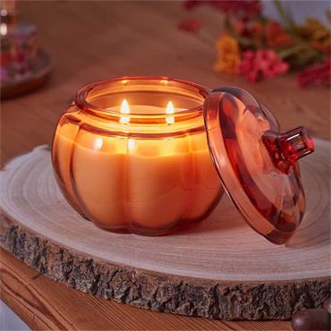 Pumpkin Jar Scented Candle Maple