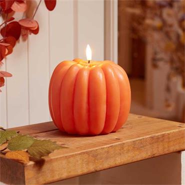 Pumpkin LED Candle