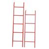 Christmas Metal Red Ladder 172Cm