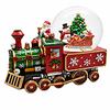 Christmas Train Santa Music Snow Globe 21.5c
