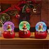 Three Kings Quacker Musical Snow Globe 15cm