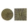 Mirror Glass Square/Circle Gold