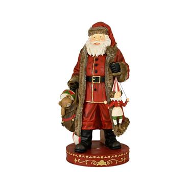 Standing Santa Traditional Gifts 166cm