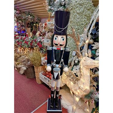 Nutcracker Giga Navy & Silver