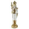 Nutcracker Polyresin Gold/White 60.2cm