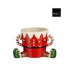 Mica Elf Pot Planter Red16.5Cm