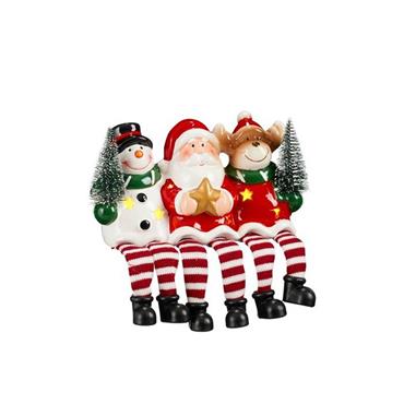 Mica Led B/O Christmas Ornament 18Cm