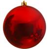 Christmas Red Shatterproof Baubles 14cm