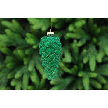 Pinecone Emerald Green 12cm
