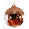 Glass Bauble Gold 12cm