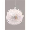 Glass Bauble Pearly 10cm