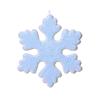 Snowflake Foam Glitter Iridescent 2.5cm