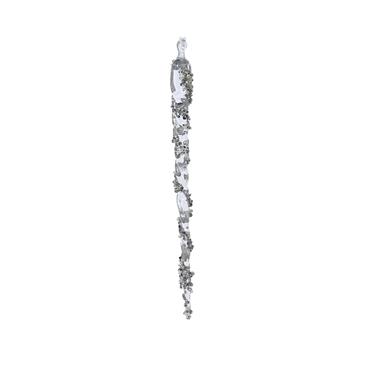 Icicle Acrylic Glitter Beads 17cm