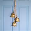 Festive Hanging Bells Gold