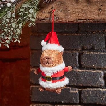 Three Kings Santa Capybara Pendant 13cm