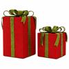 Christmas Red Present With Ribbon 16cm