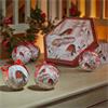 Smart Vintage Robin Baubles 7.5cm Set of 7