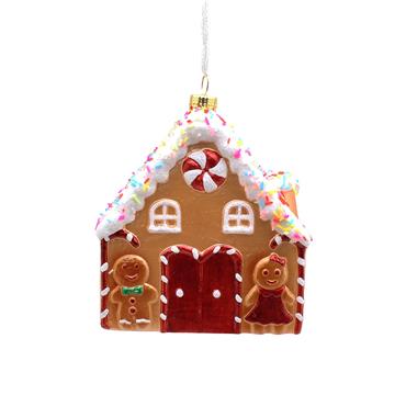 Sweet Bakery  Gingerbread House Bauble 9cm