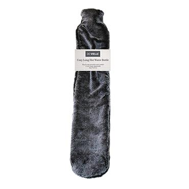 DeVille Long Hot Water Bottle Grey