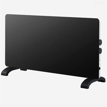 De Vielle Glass Black Convector Heater 2000W