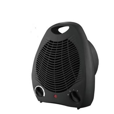 DeVille Black Dual Fan Heater 2Kw