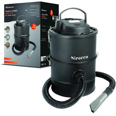 Sirocco Double Chamber Ash Vac 25Ltr