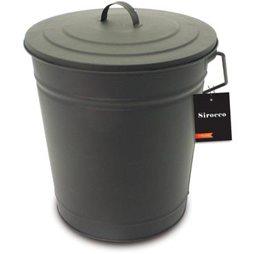 Sirocco Coal Bucket & Lid Black