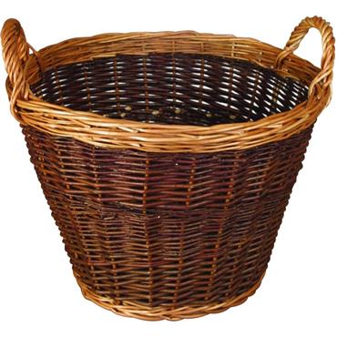 Sirocco Willow Lined Log Basket