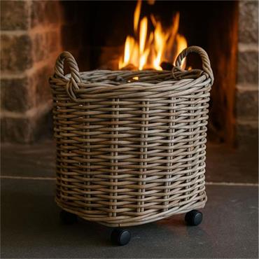 Sirocco Marcia Round Wicker Basket Large