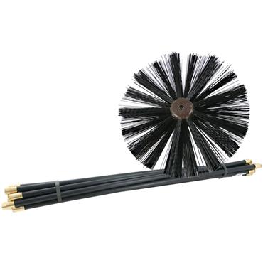 DeVille Chimney Cleaning Set 9 Piece