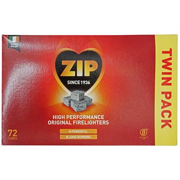 ZIP FIRELIGHTERS 36 TWIN PACK 69789
